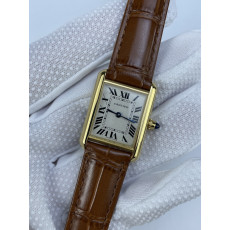 (준비완료/특급배송)NO.2960/ AF공장 까르띠에 탱크머스트 22미리 스몰사이즈 옐로우골드