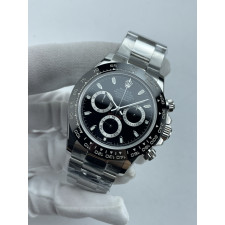 (준비완료/특급배송)NO.3692/초특급 갓성비 데이토나 스틸 세라믹베젤 블랙